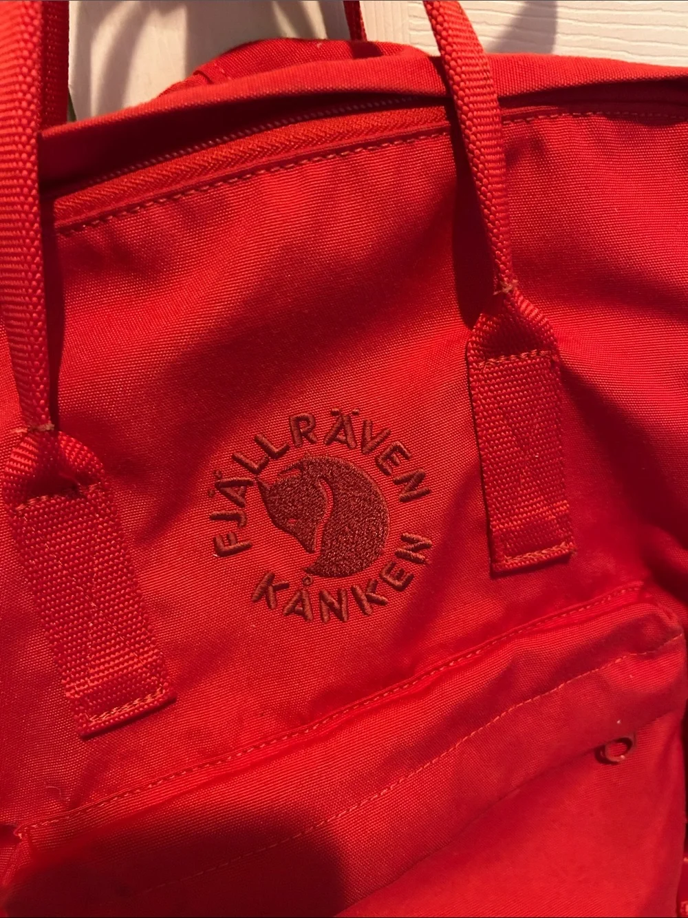 Fjallraven Kånken Backpack in Red